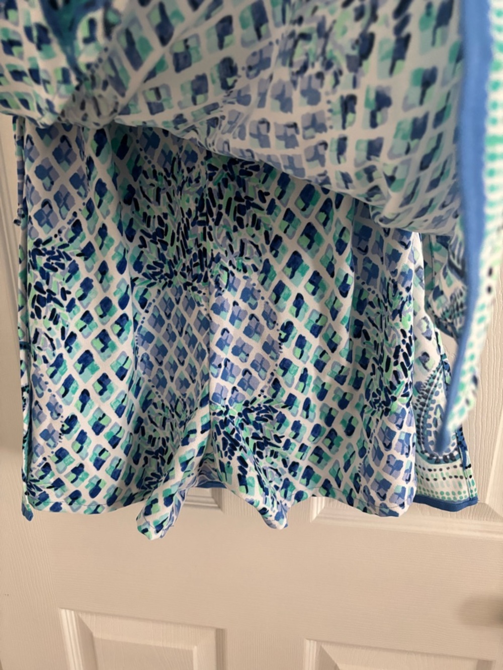 Lilly Pulitzer Woman’s Pearl Romper Shorts Dress, Size 10, EUC - Picture 5 of 6